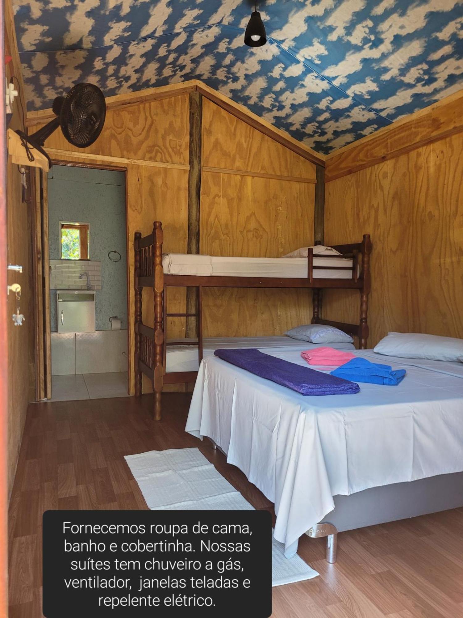 Piratas Cabanas Camping Bar Parati-Mirim Kültér fotó